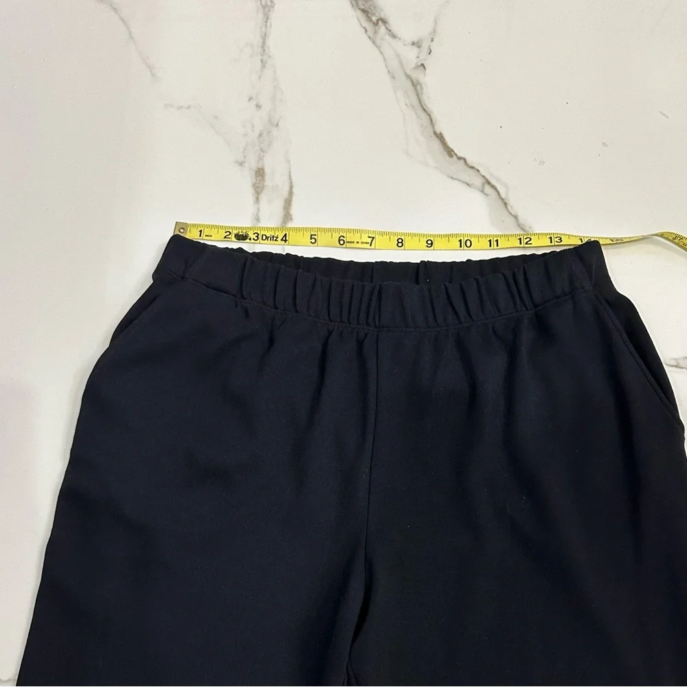 Lands' End Petite Sport Knit Black Straight Leg Pant - NWOT Sz. M-Petite - Picture 6 of 10